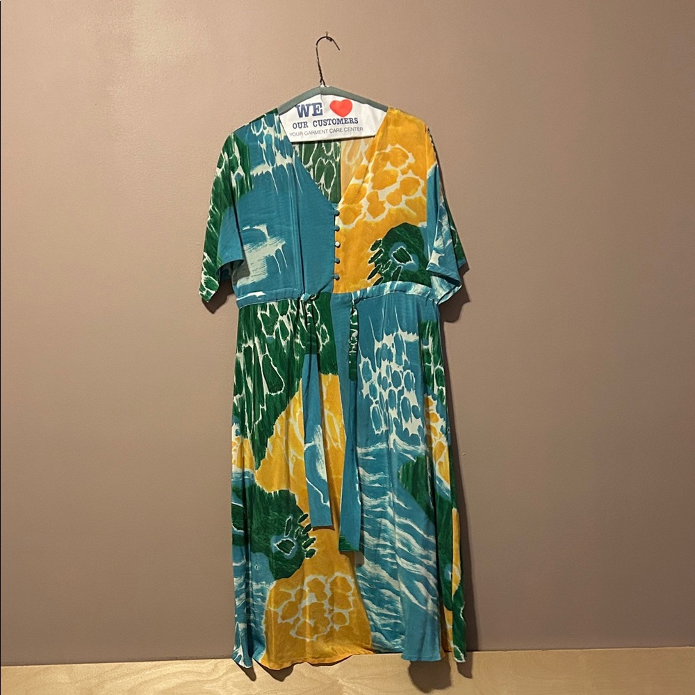 Wray Silk Market Dress